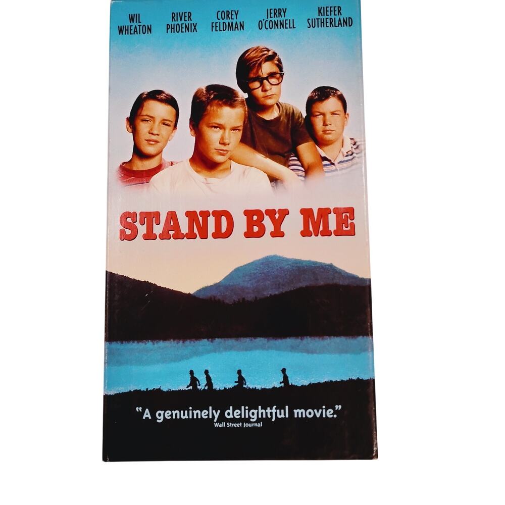VHS Stand by Me Columbia Pictures Widescreen Rob Reiner Classic 80s Drama